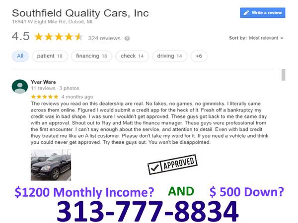 👍2017 AUDI Q7 Bad Credit Ok Guaranteed Financing $500 Down Drives -... for sale in Southfield, MI – photo 9