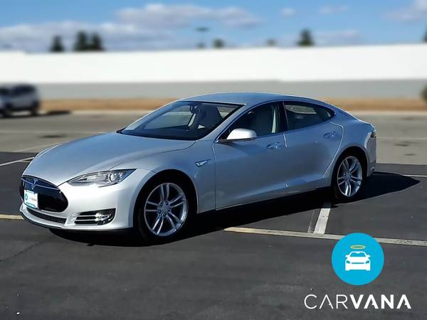 2012 Tesla Model S Signature Performance Sedan 4D sedan Silver - -... for sale in Greensboro, NC – photo 3