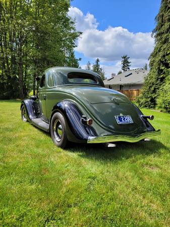 1935 Ford 3 Window Deluxe Coupe for sale in Renton, WA – photo 2
