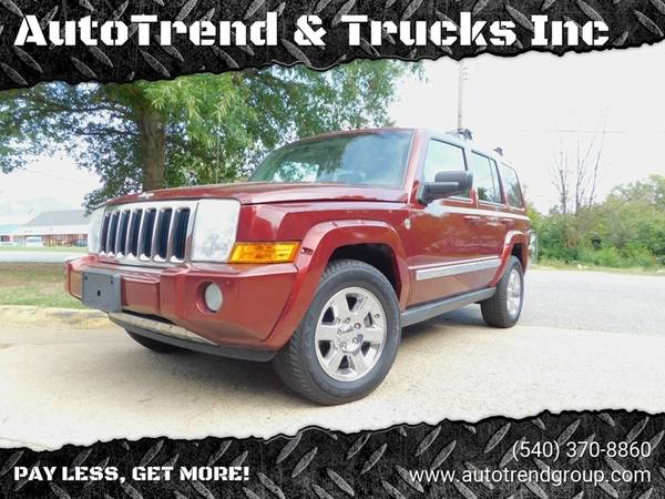 ~MUST SEE~2008 JEEP COMMANDER LIMITED~HEMI~4X4~NAVI~TV~LTHR~3RD ROW~ for sale in Fredericksburg, NC