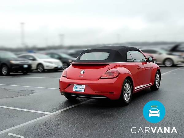 2017 VW Volkswagen Beetle 1.8T S Convertible 2D Convertible Red - -... for sale in Long Beach, CA – photo 11