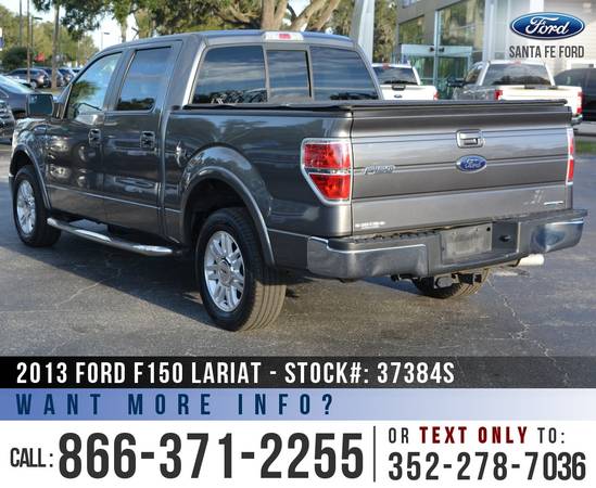 *** 2013 Ford F150 Lariat *** SYNC - Leather Seats - Flex Fuel Engine for sale in Alachua, FL – photo 5