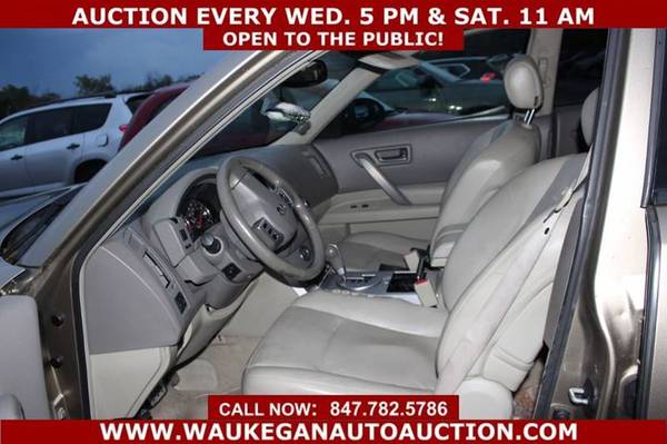 2004 *INFINITI* *FX35* AWD 3.5L V6 LEATHER ALLOY GOOD TIRES CD 225953 for sale in WAUKEGAN, WI – photo 9