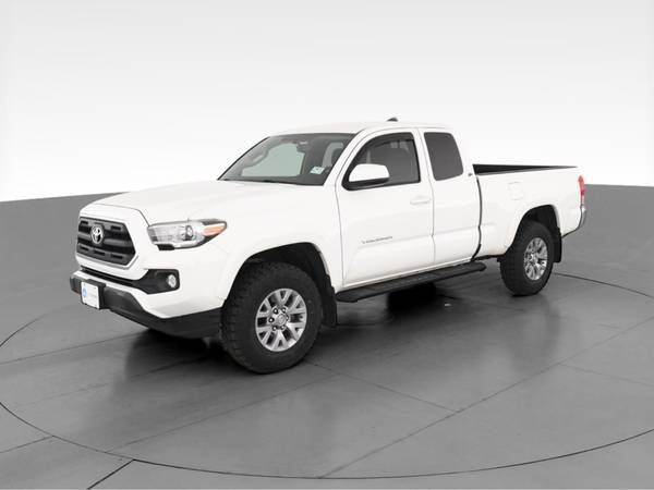 2016 Toyota Tacoma Access Cab SR5 Pickup 4D 6 ft pickup White - -... for sale in Providence, RI – photo 3