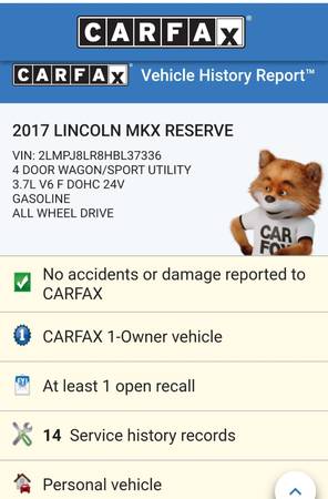 2017 LINCOLN MKX RESERVE EDITION - cars & trucks - by owner -... for sale in Phoenix, AZ – photo 16