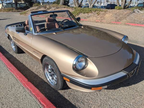 FOR TRADE: 1987 Alfa Romeo Spider Veloce - cars & trucks - by owner... for sale in Richmond, CA – photo 3