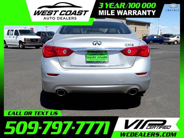 310/mo - 2015 Infiniti Q50 Q 50 Q-50 Sport AWD - - by for sale in Moses Lake, WA – photo 7
