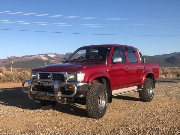 1995 Toyota Hilux Crew Cab 4WD 2 8L Diesel Pickup Truck - cars & for sale in Taos Ski Valley, NM – photo 8