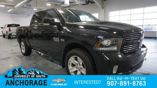 2014 Ram 1500 4WD Crew Cab 140.5 Sport - cars & trucks - by dealer -... for sale in Anchorage, AK
