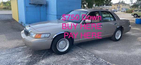 1998 Mercury Grand Marquis $750 DOWN BUY HERE PAY HERE for sale in Bradenton, FL