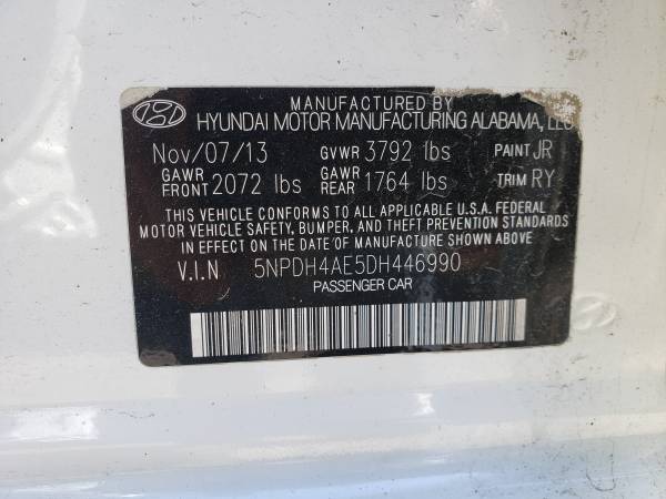 2013 Hyundai Elantra GLS - - by dealer - vehicle for sale in Kansasville, WI – photo 14