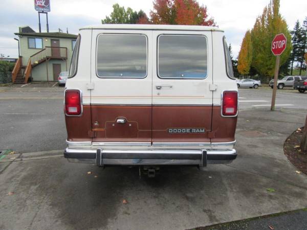 1984 Dodge Ram Wagon VAN - Down Pymts Starting at $499 - cars &... for sale in Marysville, WA – photo 4