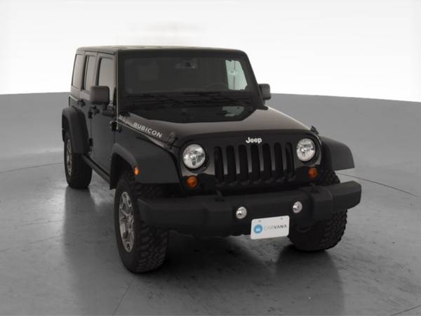 2013 Jeep Wrangler Unlimited Rubicon Sport Utility 4D suv Black for sale in Point Edward, MI – photo 16