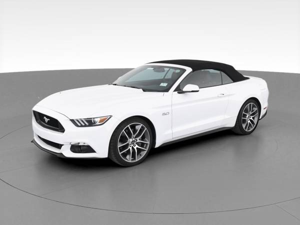 2016 Ford Mustang GT Premium Convertible 2D Convertible White - -... for sale in Stillwater, OK – photo 3