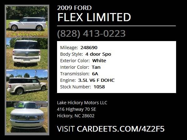 2009 FORD FLEX LIMITED - cars & trucks - by dealer - vehicle... for sale in Hickory, NC – photo 21