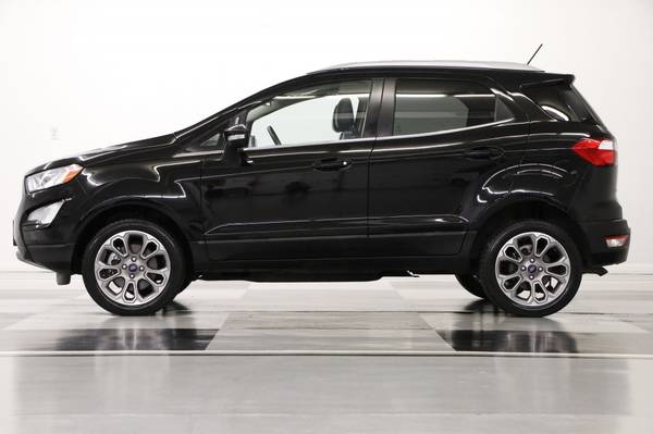 SPORTY Black ECOSPORT 2019 Ford Titanium SUV 4X4 4WD - SUNROOF for sale in Clinton, KS – photo 19