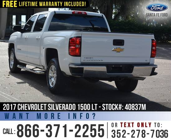 *** 2017 Chevrolet Silverado 1500 LT *** Onstar - SIRIUS -... for sale in Alachua, GA – photo 5