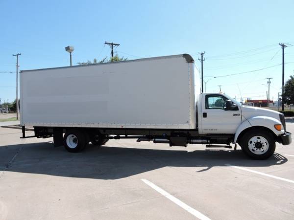 2012 Ford F750 26 FOOT BOX TRUCK W/CUMMINS with 15.14 sm, 80000 psi... for sale in Grand Prairie, TX – photo 8
