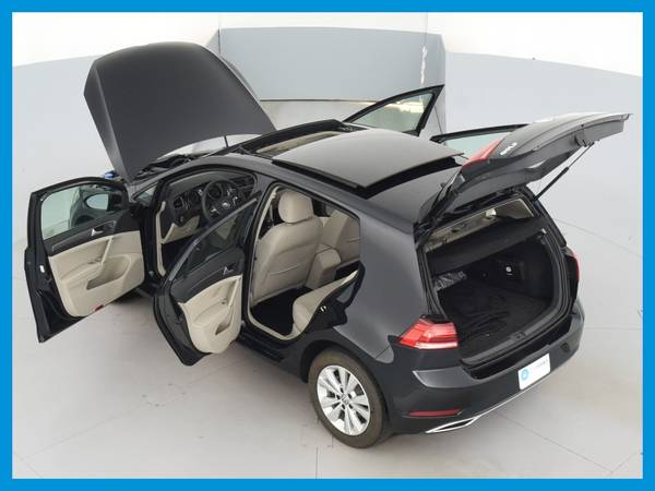 2020 VW Volkswagen Golf 1 4T TSI Hatchback Sedan 4D sedan Black for sale in Atlanta, GA – photo 17