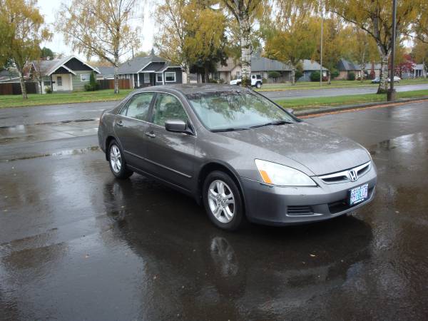 2006 HONDA ACCORD EX-L 4-DOOR 4-CYL AUTO MOON ALLOYS 3-OWNER NICE !! for sale in LONGVIEW WA 98632, OR – photo 9