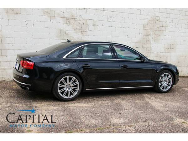 2013 A8 L Quattro 4.0T V8 w/Night Vision, Tons of Technology! 20" Rims for sale in Eau Claire, MN – photo 15