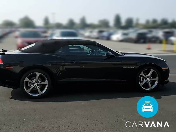 2014 Chevy Chevrolet Camaro LT Convertible 2D Convertible Black - -... for sale in Fort Collins, CO – photo 12