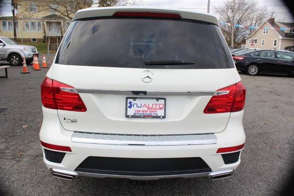 2014 Mercedes-Benz GL550 4MATIC PEARL WHITE 80K DVD NAVI LTHR ROOF... for sale in south amboy, NJ – photo 4