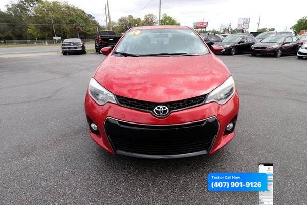 2014 Toyota Corolla S CVT - - by dealer - vehicle for sale in Orlando, FL – photo 4