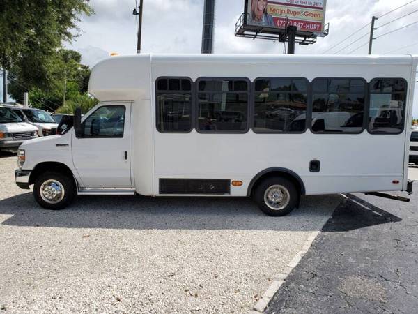 2010 Ford E 450 Shuttle Bus Starcraft 44k miles 15 pass NON CDL #1202 for sale in largo, FL – photo 2