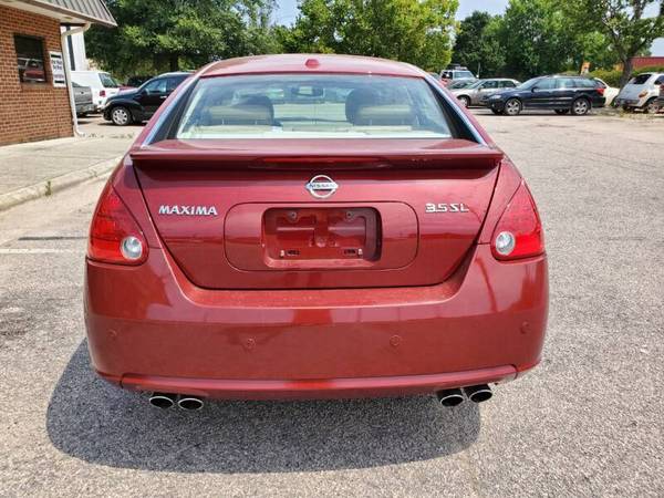 2008 Nissan Maxima SL 112, 396 Miles Burgundy - - by for sale in Raleigh, NC – photo 4
