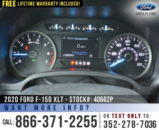 2020 Ford F150 XLT 4WD Camera - FordPass Connect - Bluetooth for sale in Alachua, FL – photo 14