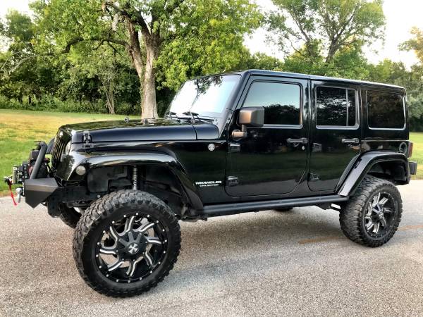 2013 Jeep Wrangler unlimited lifted for sale in Houston, TX – photo 12