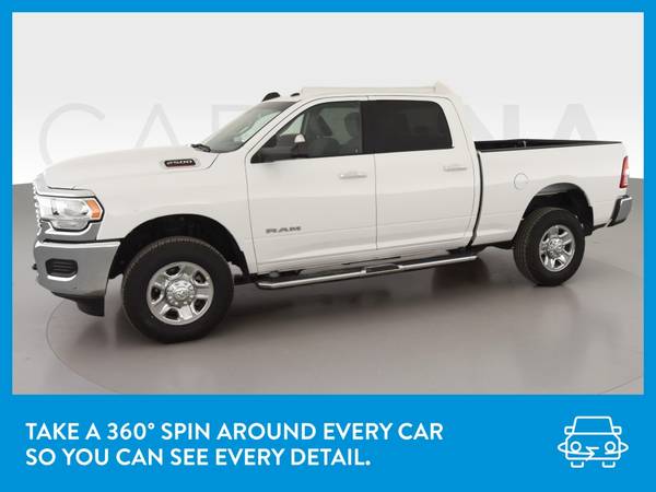 2019 Ram 2500 Crew Cab Big Horn Pickup 4D 6 1/3 ft pickup White for sale in Hartford, CT – photo 3