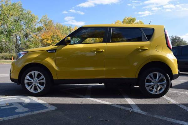 2016 *Kia* *Soul* *5dr Wagon Automatic +* YELLOW - cars & trucks -... for sale in Denver , CO – photo 8