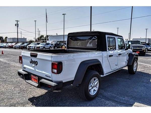 2020 Jeep Gladiator Sport S pickup Bright White Clearcoat - cars &... for sale in El Paso, TX – photo 10