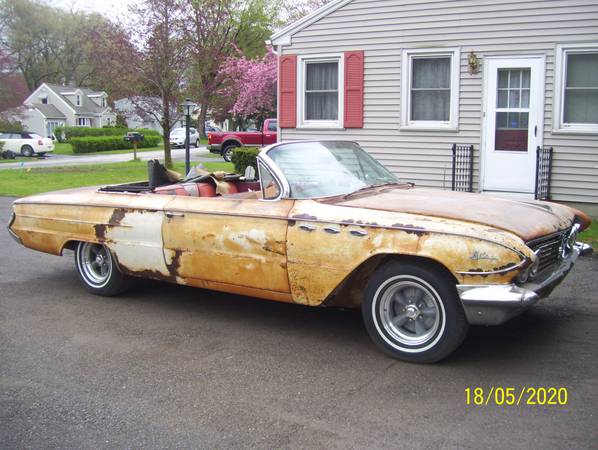1961 BUICK LESABRE CONVERTIBLE SURVIVOR W PATINA - cars & trucks -... for sale in WEBSTER, NY – photo 2