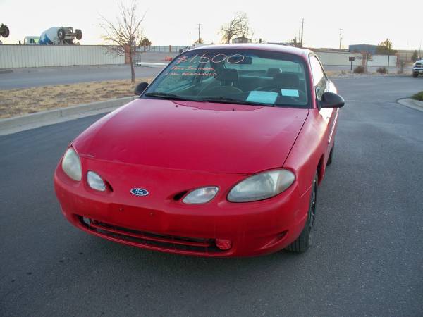 2002 Ford Escort ZX2 - cars & trucks - by dealer - vehicle... for sale in Colorado Springs, CO – photo 3