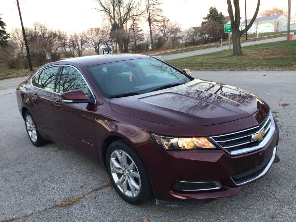 Maroon 2017 Chevy Impala LT (29,000 Miles) - cars & trucks - by... for sale in Dallas Center, IA – photo 4