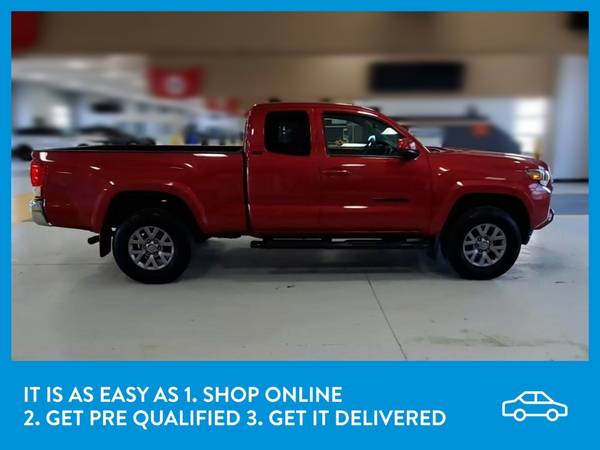 2017 Toyota Tacoma Access Cab SR5 Pickup 4D 6 ft pickup Red for sale in Detroit, MI – photo 10