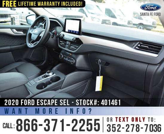 2020 FORD ESCAPE SEL SAVE Over 5, 000 off MSRP! - cars & for sale in Alachua, FL – photo 18