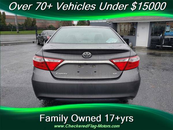 2017 Toyota Camry SE - - by dealer - vehicle for sale in Everett, WA – photo 9
