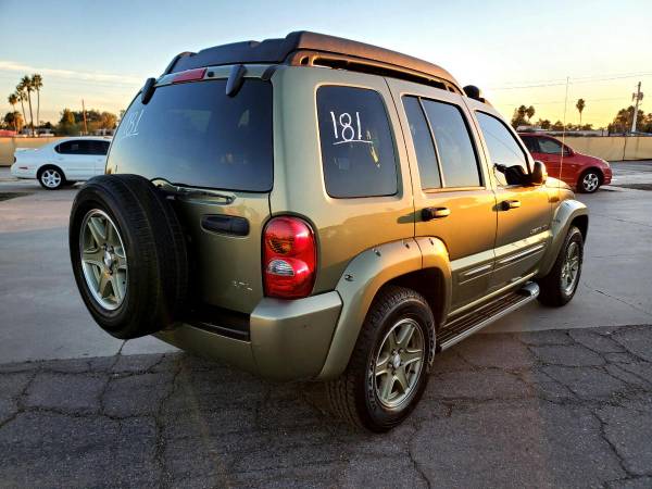 2003 Jeep Liberty 4dr Renegade 4WD FREE CARFAX ON EVERY VEHICLE for sale in Glendale, AZ – photo 4