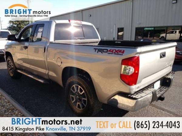2014 Toyota Tundra SR5 5.7L V8 FFV Double Cab 4WD HIGH-QUALITY... for sale in Knoxville, TN – photo 2