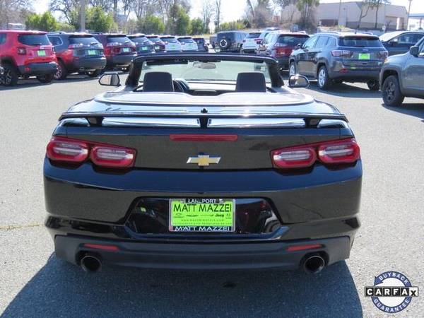 2019 Chevrolet Camaro convertible 1LT (Black) - - by for sale in Lakeport, CA – photo 6
