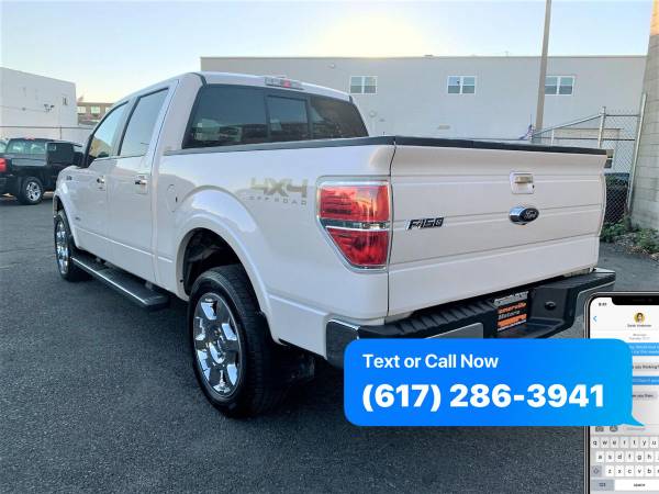 2014 Ford F-150 F150 F 150 Lariat 4x4 4dr SuperCrew Styleside 6 5 for sale in Somerville, MA – photo 10
