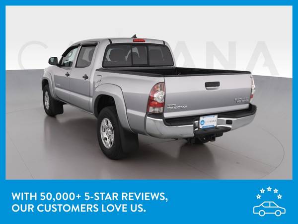 2015 Toyota Tacoma Double Cab PreRunner Pickup 4D 5 ft pickup Silver for sale in Chillicothe, OH – photo 6