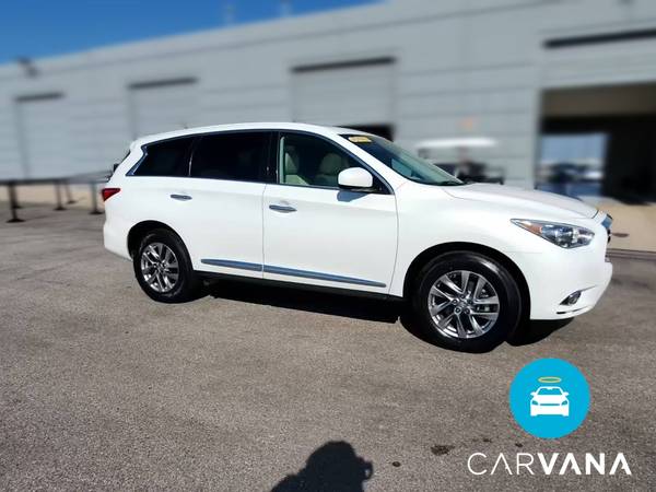 2013 INFINITI JX JX35 Sport Utility 4D suv White - FINANCE ONLINE -... for sale in Sausalito, CA – photo 14