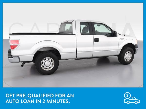2013 Ford F150 Super Cab XL Pickup 4D 6 1/2 ft pickup Silver for sale in Washington, District Of Columbia – photo 9