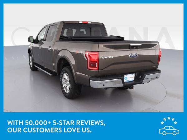 2015 Ford F150 SuperCrew Cab Lariat Pickup 4D 6 1/2 ft pickup Brown for sale in Asheville, NC – photo 6