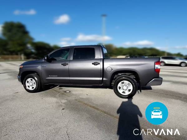 2018 Toyota Tundra CrewMax SR5 Pickup 4D 5 1/2 ft pickup Gray - -... for sale in Imperial Beach, CA – photo 5